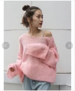 ungrid 透かし編みル－ズニット