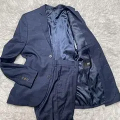 エイチアンドエム　h&m スーツ　セットアップ　ネイビー　XS 42