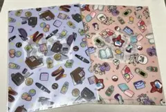 トレーナーズバッグ　クリアファイル2点　ポケモンセンター