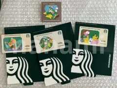 使用可能 スターバックス カード ポケモン コラボ 3枚とステッカー1枚、セット
