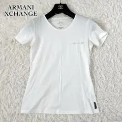 ARMANI EXCHANGE 白Tシャツ Sサイズ イタリア製のサムネイル