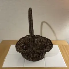 【ヴィンテージ】✴︎ハンドル付きバスケットB✴︎
