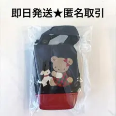 完売品★ファミリア familiar ジェルケース エコバッグ 赤 チェック