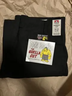 【未使用】BEN DAVIS ベンデイビス　ゴリラカット　34×30 ブラック