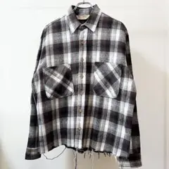 90’s BIG MAC USA製 好配色 ヘビネルシャツ ブラウン