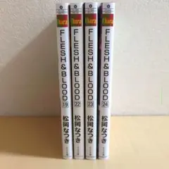 FLESH&BLOOD フレッシュ&ブラッド　19、22〜24巻　松岡なつき