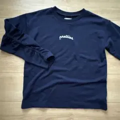 長袖 カットソー ロンT ネイビー