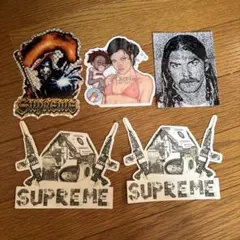s*m様 Supreme ステッカー 5枚セット ホログラムデザイン