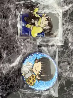 ブルーロック プリンセスカフェ バレンタインアクリルスタンド 缶バッジ 蜂楽廻