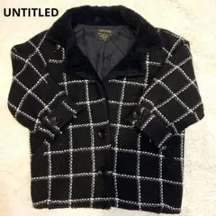 UNTITLED アンタイトル　チェック柄ジャケット　コットン　コラボのサムネイル