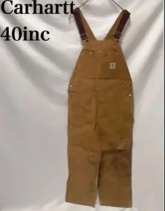 Carhartt カーハートオーバーオール 40インチ ダック地　ヴィンテージのサムネイル