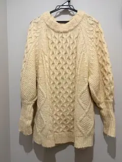 美品　ÉPINE border arm volume knit ÉPINE border arm volume knit - メルカリ