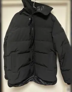 極美品　カナダグース　ブラックレーベル　マクミラン　ブラック　L