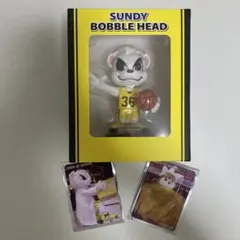 サンロッカーズ渋谷 サンディー ボブルヘッド&サンディートレーディングカード
