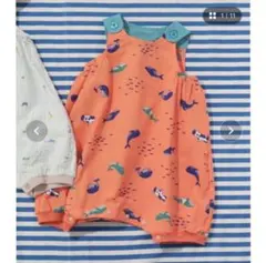 BREEZE 海の生き物柄ロンパース