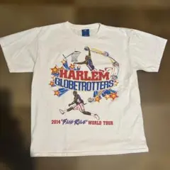 ハーレム・グローブトロッターズ Tシャツ 2014年ワールドツアー