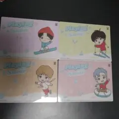 BTSタイニータンプラシート4枚
