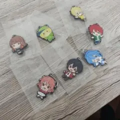 カラフルピーチ ストラップ 7個セット