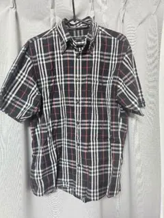 Burberry 半袖シャツ Lサイズ ノバチェック　サイズ3 メンズ