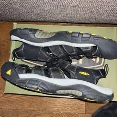 KEEN　NEWPORT H2　ニューポートH2黒アウトドアサンダル ブラック