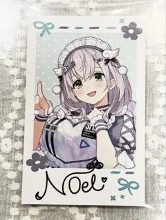 白銀ノエル チェキ風カード ホロライブ 3期生 1st EP きゅるるん大作戦