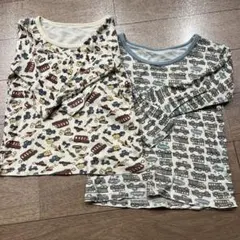 長袖肌着100 2枚セット　男の子