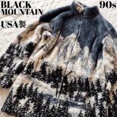 USA製 90s BLACK MOUNTAIN フリースジャケット