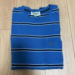 crocodile ストライプ 長袖Tシャツ メンズ Lサイズ