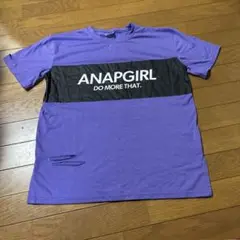 ANAPGIRL パープル Tシャツ M