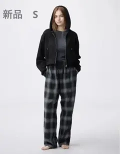 GU フランネルイージーパンツ　新品　S