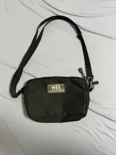 MEI ショルダーバッグ ブラック