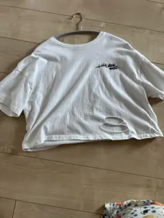 ANAP グラフィックプリント クロップドTシャツ ホワイトのサムネイル