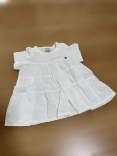 プティマイン　Tシャツ　白　90