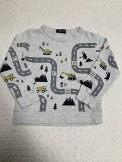 klädkåp グレー 長袖トレーナー 110