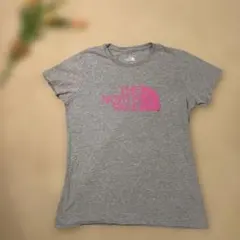 ノースフェイスコットングレー Tシャツ Mサイズスポーツランニング登山