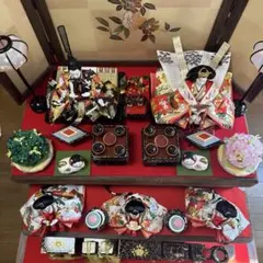 雛人形七段飾り (15年程前に東玉にて購入) - メルカリ