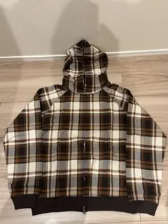 新品Sデッドストック】 APE ラブジェネ チェックパーカー シャーク 