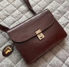 LONG CHAMP/ロンシャン/ショルダーバック/レザー/ヴィンテージ