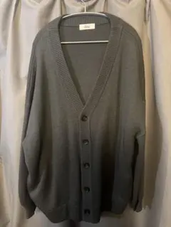 【Loose】ボリュームスリーブオーバーニットカーディガン