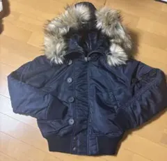 AVIREX MA-1ジャケット ダークブルー