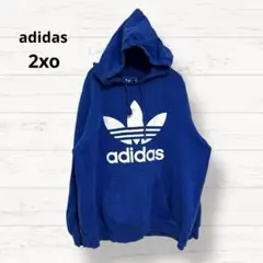 【アディダス】トレフォイルフーディーパーカー ビッグロゴ ラフ 3298