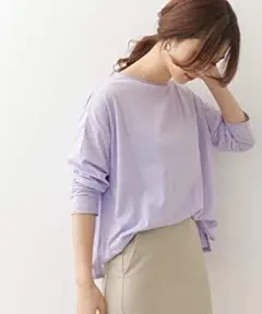 URBAN RESEARCH DOORS ミジンボーダー ルーズ カットソー