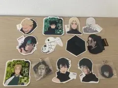 呪術廻戦 一番くじ ステッカー、ラバーチャーム セット