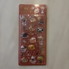 【正規品】BGM 喫茶アラモード　立体　シール⑤