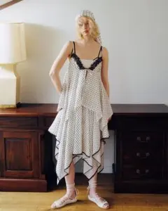 POPPY JACQUARD FLARE CAMI TUNIC - メルカリ