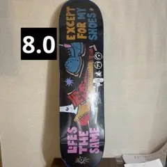 スケボーデッキ8.0 新品未使用 ゼロ 8.0インチ スケボー デッキ Zero Skateboards Classic Bold