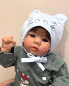 ★新品★リボーンドール クロスボディーぽわぽわ癒し系ベビーちゃん 男の子45cm