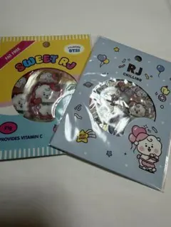 BT21キャラクターRJ シール 2セット
