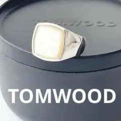 試着のみTomwood パール リング Cushion White MOP 58 - メルカリ