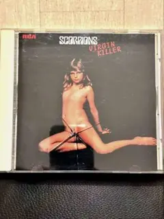 SCORPIONS 狂熱の蠍団 ヴァージン・キラー CD 帯付き発禁ジャケ❗️